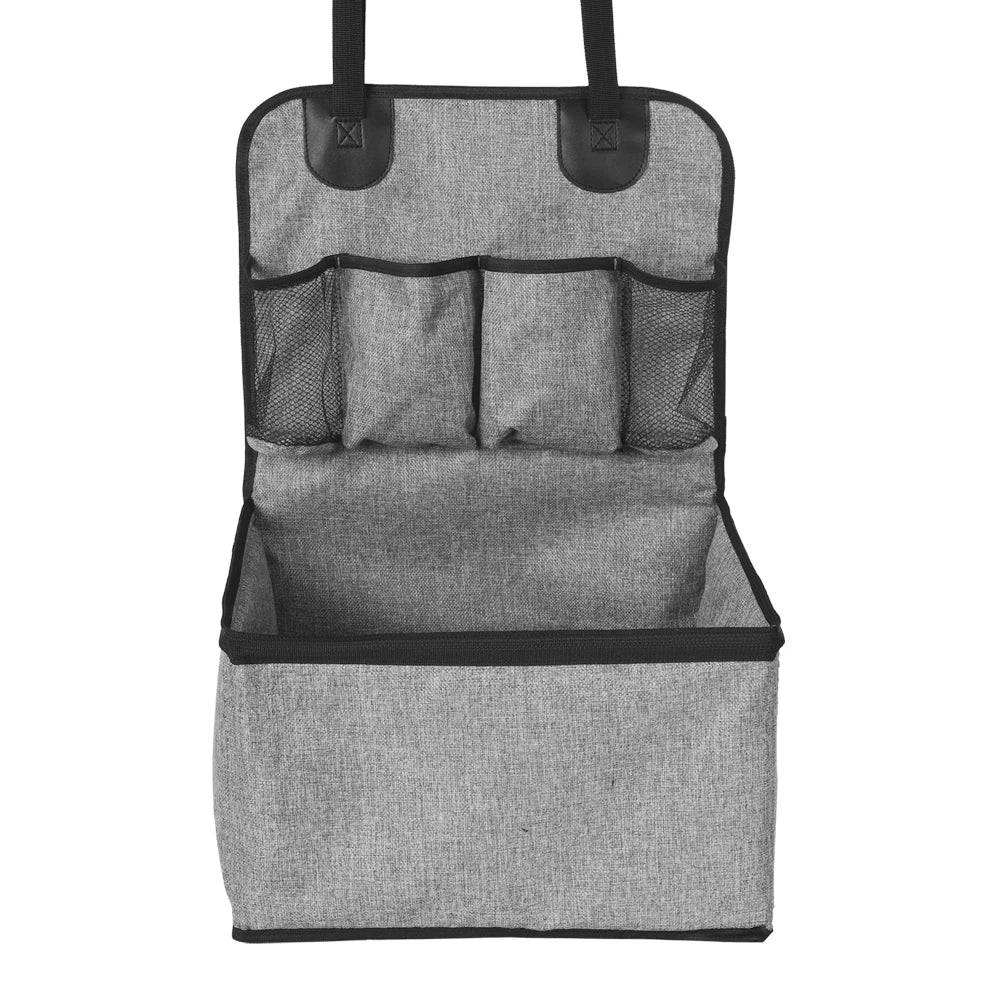 Dog Car Seat with Storage Pockets